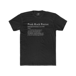 PUNK ROCK PATRIOT DEFINITION TEE