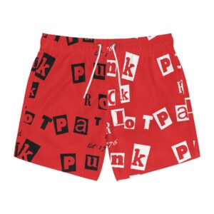 “Punk Rock Patriot” Swim Trunks